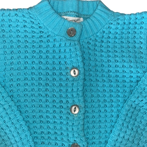 Vintage 70s Girls Cardigan Sweaters - Picture 6 of 10